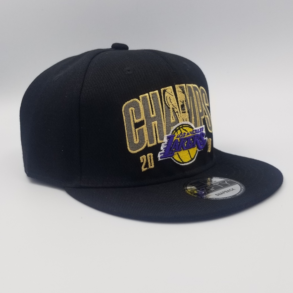 Los Angeles Lakers Champs Snapback Hat 9fifty New